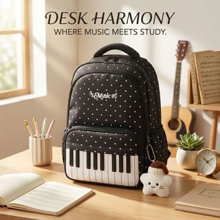 BALO CHẤM BI MUSIC A8012 – XINH XẮN, TRẺ TRUNG, ĐEO LÀ NỔI BẬT - PIPI STORE