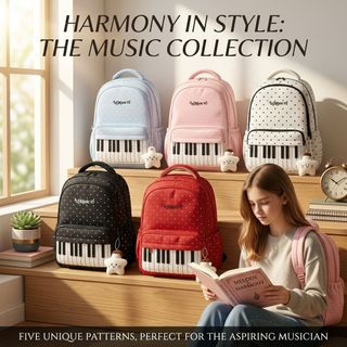 BALO CHẤM BI MUSIC A8012 – XINH XẮN, TRẺ TRUNG, ĐEO LÀ NỔI BẬT - PIPI STORE