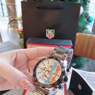 SĂN SALE LỚN ĐỒNG HỒ NAM TRUNG CẤP TAD HẺUER DÂY THÉP KHÔNG GỈ