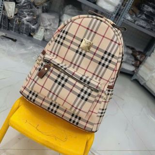 Ba lô đi học, đi chơi hoạt tiết kẻ sọc BBR sz40 đựng a4 K549