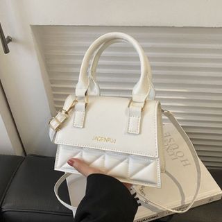 Túi xách nữ, túi đeo chéo hai quai trần chỉ jinpewpew K430