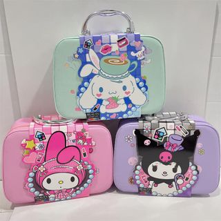 HỘP BÓP DA TRANG ĐIỂM KURUMI+MELODY+CINAMOL