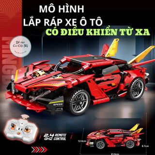 HỘP LẮP RÁP LEGO XE ĐUA ĐIỀU KHIỂN