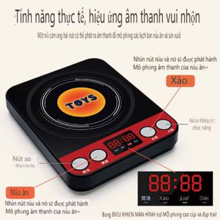 HỘP BẾP TỪ KÈM DỤNG CỤ NẤU ĂN NHIỀU CHI TIẾT
(DÙNG PIN)