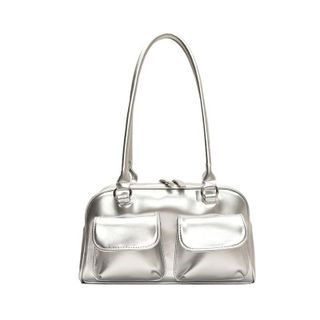 Túi xách nữ, túi đeo chéo da nhăn bóng quai hộp ngoài kích thước lớn K520