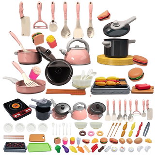 HỘP BẾP TỪ KÈM DỤNG CỤ NẤU ĂN NHIỀU CHI TIẾT
(DÙNG PIN)