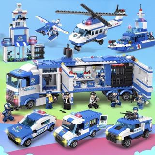 HỘP LẮP RÁP LEGO CITY CẢNH SÁT
(BLOCK 4 HỘP)