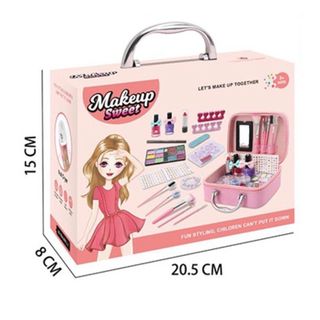 HỘP BÓP DA TRANG ĐIỂM CÓ MÁY HƠ MÓNG