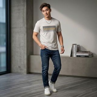 T- shirt ck.  Chất thun cotton 4c cao cấp xịn.