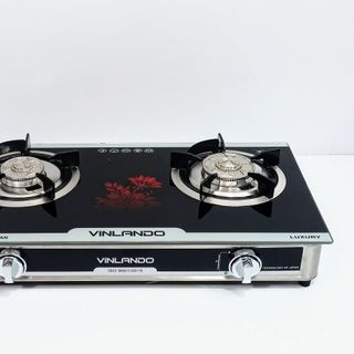 BẾP GAS ĐÔI MẶT KÍNH VINLANDO MODEL- VN6607 M2