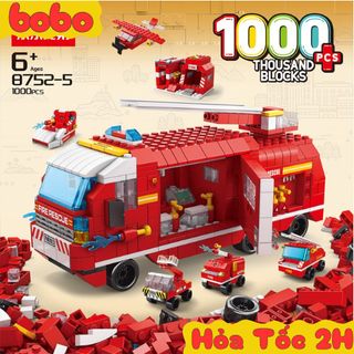 HỘP LẮP RÁP LEGO CITY CỨU HOẢ
(BLOCK 4 HỘP)