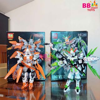 HỘP LẮP RÁP LEGO GUNDAM
(BỘ 4 HỘP)