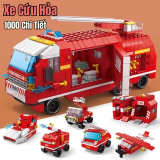 HỘP LẮP RÁP LEGO CITY CỨU HOẢ
(BLOCK 4 HỘP)