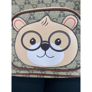 Ba lô đi học, balo đi chơi họa tiết gấu in dễ thương sz32 K517