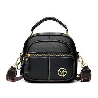 Túi xách nữ, túi đeo chéo thời trang da gạo nhiều ngăn có quai xách K344