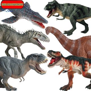 KHỦNG CAO SU ĐẠI CÓ CỤC ÂM THANH 
(BỘ 8 CON)