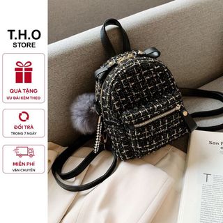 Ba lô đi chơi, balo mini nữ nhỏ vải dạ đẹp thời trang phong cách hàn quốc K315