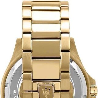 SET ĐỒNG HỒ NAM SIÊU CẤP MASERATY AUTOMATIC DÂY THÉP VÀNG MẶT XANH FULLBOX KÈM DÂY DA