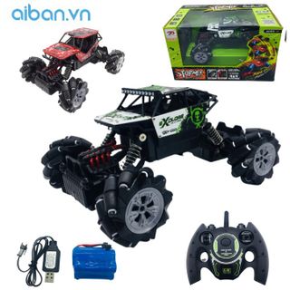 HỘP XE ĐỊA HÌNH BÁNH XOẮN ĐIỀU KHIỂN ĐA HƯỚNG
(PIN SẠC)
