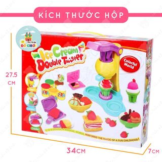 HỘP ĐẤT NẶN MÁY LÀM KEM