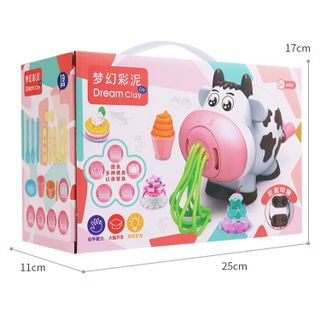 HỘP ĐẤT NẶN LÀM MÌ HÌNH BÒ SỮA