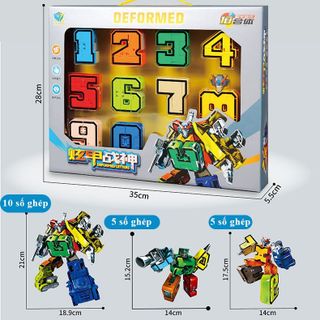 HỘP ROBO RÁP SỐ