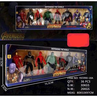 HỘP SIÊU ANH HÙNG 5 CON