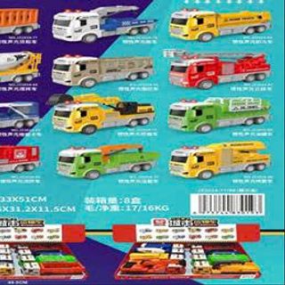 HỘP XE CÔNG TRÌNH CÁC MẪU HỖN HỘP
(BLOCK 6 CHIẾC)