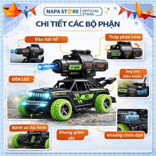 HỘP XE ĐIỀU KHIỂN BẮN HẠT NỞ
(PIN SẠC)