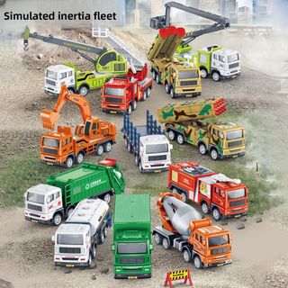 HỘP XE CÔNG TRÌNH CÁC MẪU HỖN HỘP
(BLOCK 6 CHIẾC)