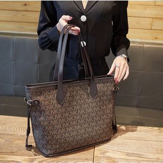 Túi xách nữ, túi đeo chéo công sở họa tiết in chữ kích thước rộng rãi K596