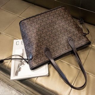 Túi xách nữ, túi đeo chéo công sở họa tiết in chữ kích thước rộng rãi K596