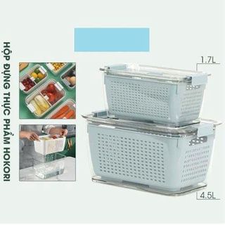 BỘ 2 HỘP ĐỰNG THỰC PHẨM VIỆT NHẬT 6589