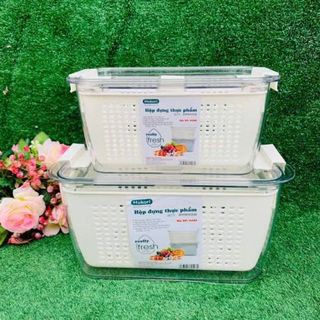 BỘ 2 HỘP ĐỰNG THỰC PHẨM VIỆT NHẬT 6589