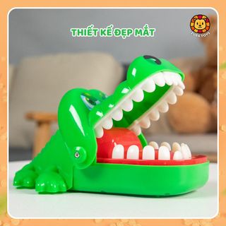 Đồ Chơi Cá Sấu Cắn Tay Zuba Toys Vui Nhộn Cho Bé - Trò Chơi Khám Răng Giúp Bé Phát Triển Phản Xạ Nhanh