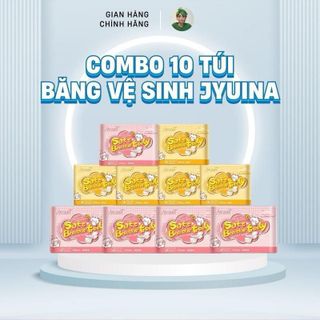 BĂNG VỆ SINH [JYUINA] Soft Breathe Freely - Siêu Mềm Mại & An Toàn Cho Da Nhạy Cảm