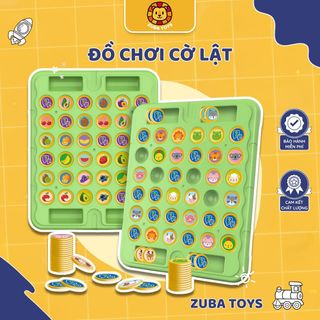 Đồ Chơi Cờ Lật Luyện Trí Nhớ Zuba Toys - Đối Kháng 2 Người Chơi Giúp Bé Rèn Luyện Tập Trung, Phát Triển Tư Duy Logic