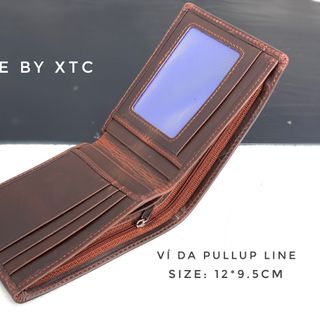 VÍ DA BÒ PULLUP LINE - MÀU SẮC ĐA DẠNG