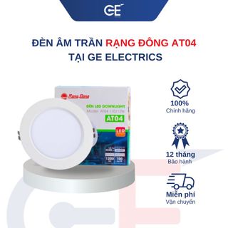 Đèn Âm Trần Rạng Đông AT04 tại GE Electrics