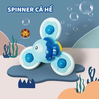 Đồ Chơi Con Quay Spinner Vui Nhộn Zuba Toys Cho Bé - Spinner Dán Tường Hình Động Vật Đáng Yêu, Giúp Bé Giải Trí An Toàn