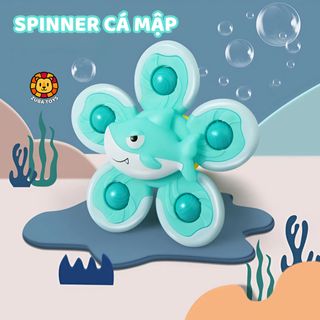 Đồ Chơi Con Quay Spinner Vui Nhộn Zuba Toys Cho Bé - Spinner Dán Tường Hình Động Vật Đáng Yêu, Giúp Bé Giải Trí An Toàn