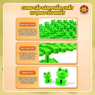 Đồ Chơi Ếch Cân Bằng Zuba Toys Xếp Hình Thông Minh - Đồ Chơi Giáo Dục Phát Triển Trí Tuệ Cho Bé