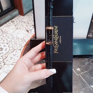 ĐỒNG HỒ NỮ SIÊU CẤP YXL DÂY DA MẶT FULL ĐEN CN FULLBOX