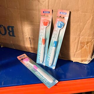 Bàn Chải Lưỡi Silicone Rưa Lưỡi Cạo Sạch Mảng Bám Lông Mềm Mại Không Đau Rát - Bàn chải lưỡi giá sỉ