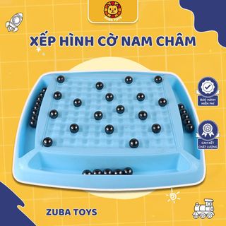 Đồ Chơi Xếp Hình Cờ Nam Châm Zuba Toys Phát Triển Tư Duy Cho Bé – Giúp Rèn Luyện Trí Não, Quan Sát, Phán Đoán, Tư Duy