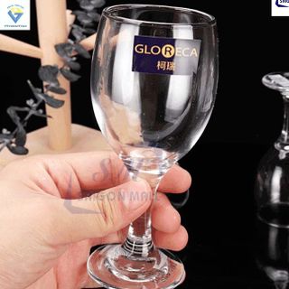 Bộ 6 Ly Thủy Tinh Chân Cao, Ly Sinh Tố 3010, 1804 410ML (THÙNG 8B)