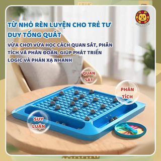 Đồ Chơi Xếp Hình Cờ Nam Châm Zuba Toys Phát Triển Tư Duy Cho Bé – Giúp Rèn Luyện Trí Não, Quan Sát, Phán Đoán, Tư Duy