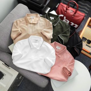 Áo thun polo nam. Chất liệu vải pique hãng xịn, sợi vải mịn mướt vừa.