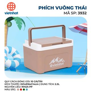 THÙNG ĐÁ GIỮ NHIỆT MINI VIỆT NHẬT SP 3932