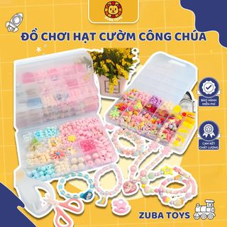 Bộ Đồ Chơi Xâu Vòng Tay Vòng Cổ Hạt Cườm Zuba Toys – Đồ Chơi Thủ Công Sáng Tạo, Rèn Luyện Khéo Tay Cho Bé Gái